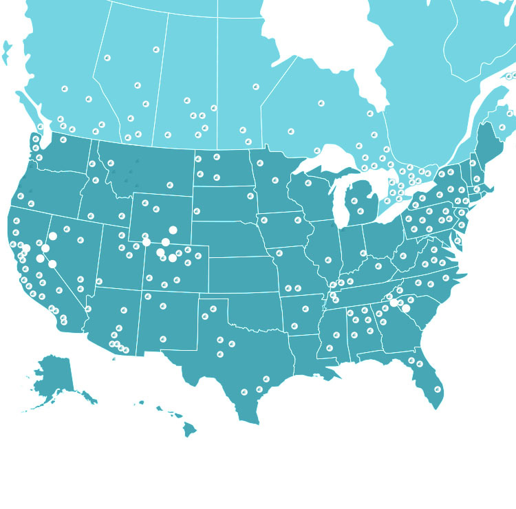 carpet one service location map